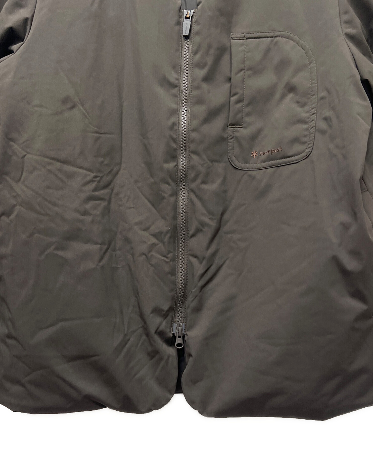 中古・古着通販】Snow peak (スノーピーク) 中綿ジャケット ブラウン