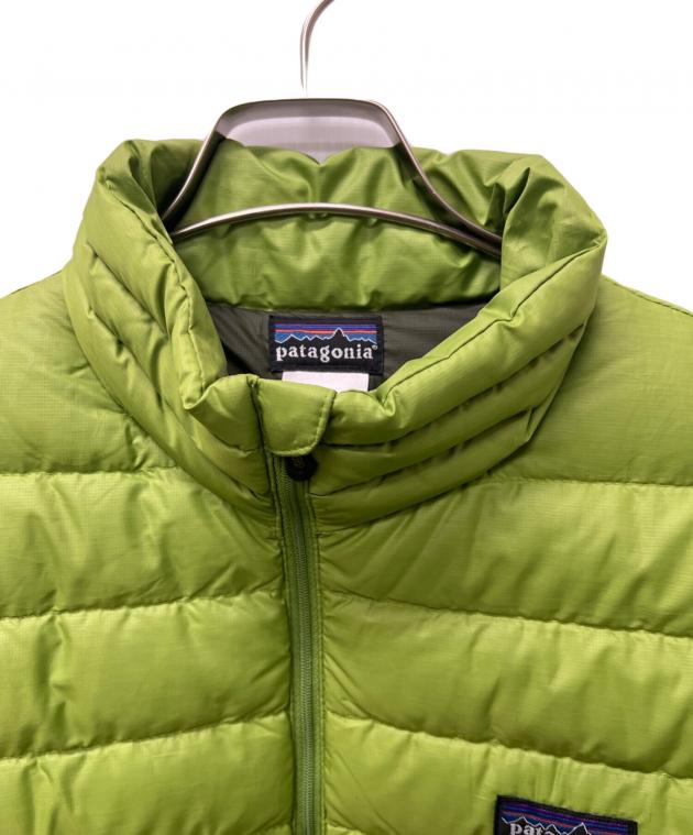 【名品図鑑】パタゴニア ダウンセータージャケット ライトグリーン M 11年 中古・古着通販】Patagonia (パタゴニア) ダウンセーター グリーン