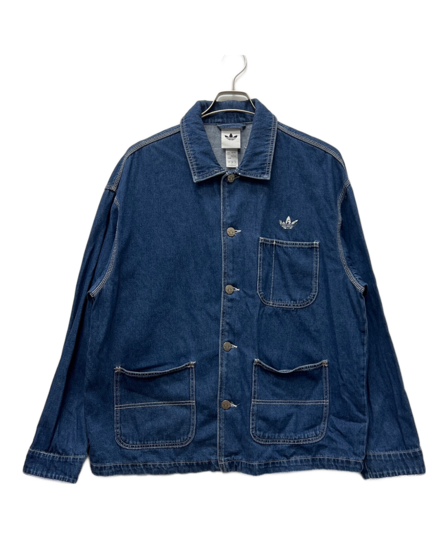 中古・古着通販】adidas (アディダス) デニムジャケット インディゴ