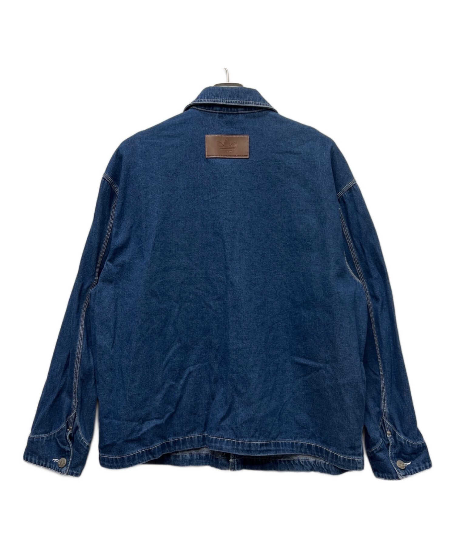 レアPUMA デニムジャケット インディゴ　サイズM 当時物　レトロ80s90s 中古・古着通販】adidas (アディダス) デニムジャケット インディゴ
