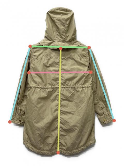 中古・古着通販】TATRAS (タトラス) モッズコート カーキ サイズ:1