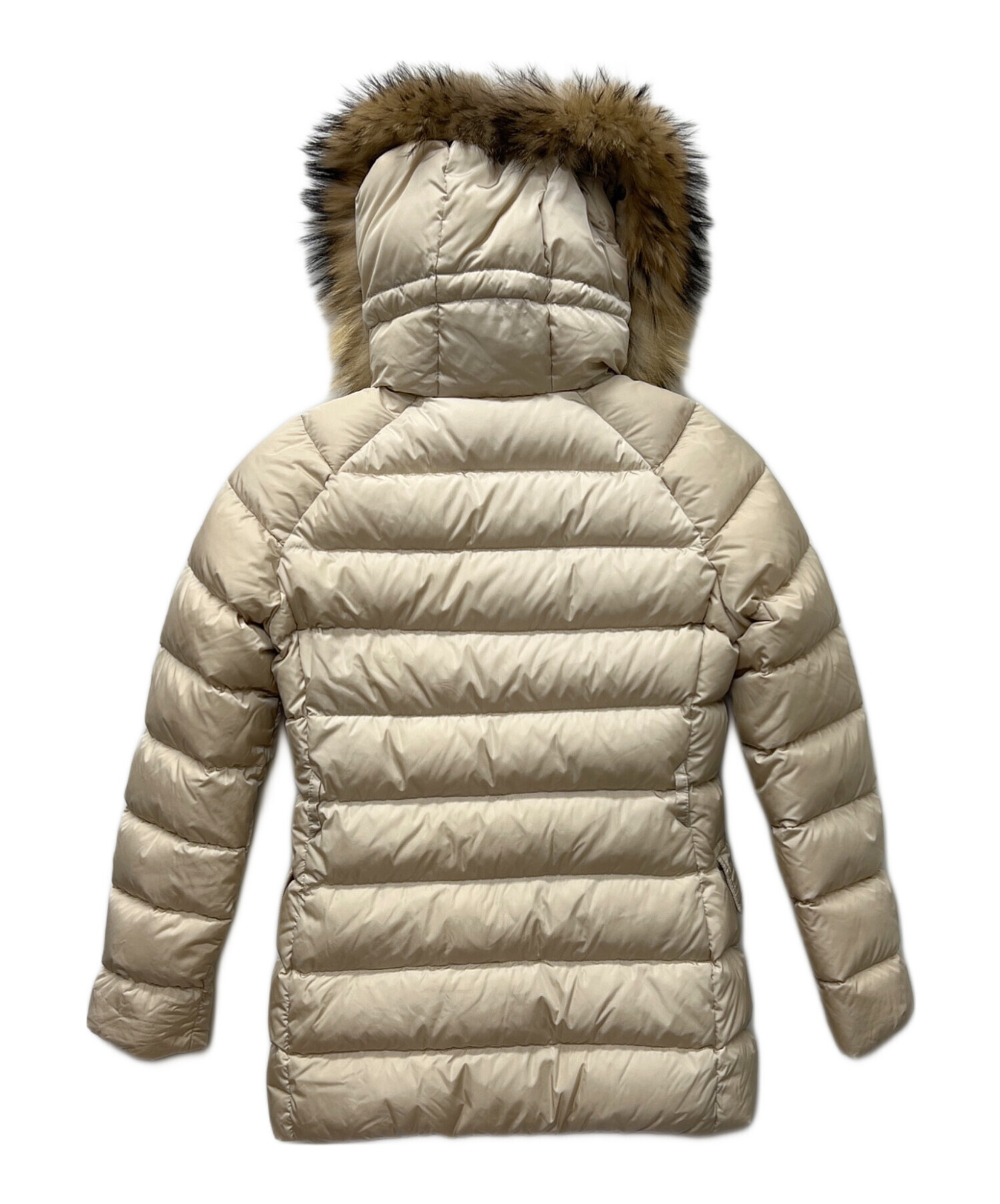 中古・古着通販】MONCLER (モンクレール) ダウンジャケット アイボリー