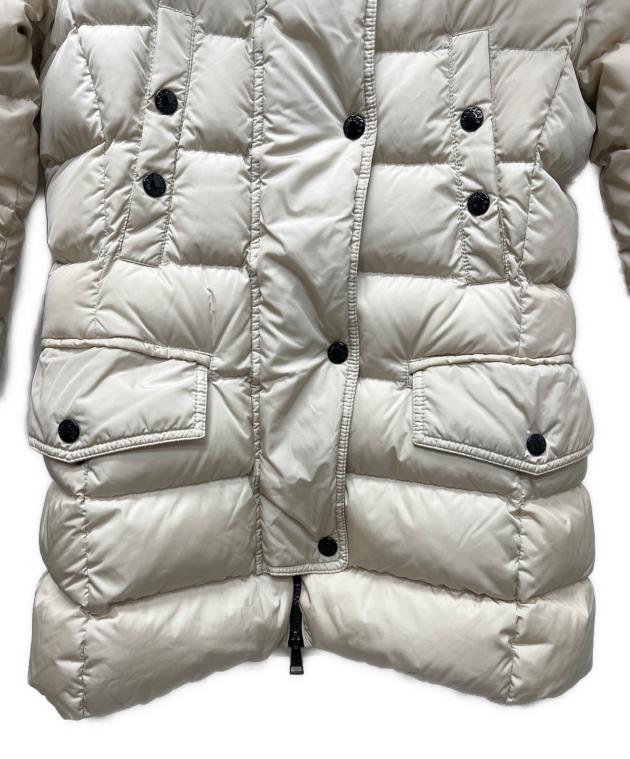 中古・古着通販】MONCLER (モンクレール) ダウンジャケット アイボリー