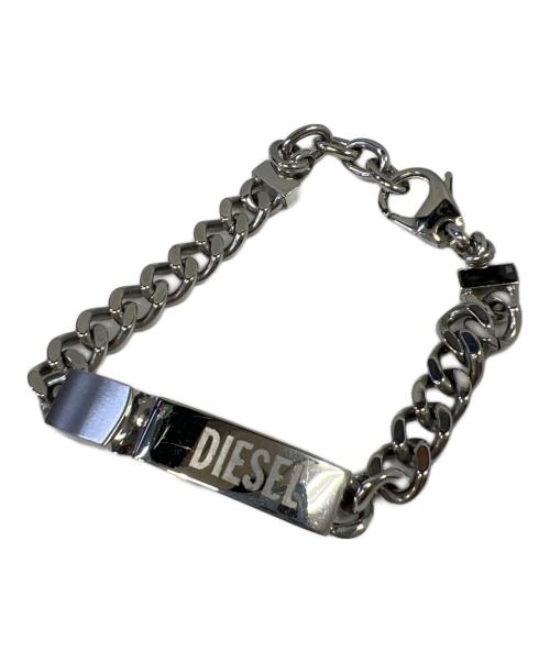 中古・古着通販】DIESEL (ディーゼル) チェーンブレスレット シルバー