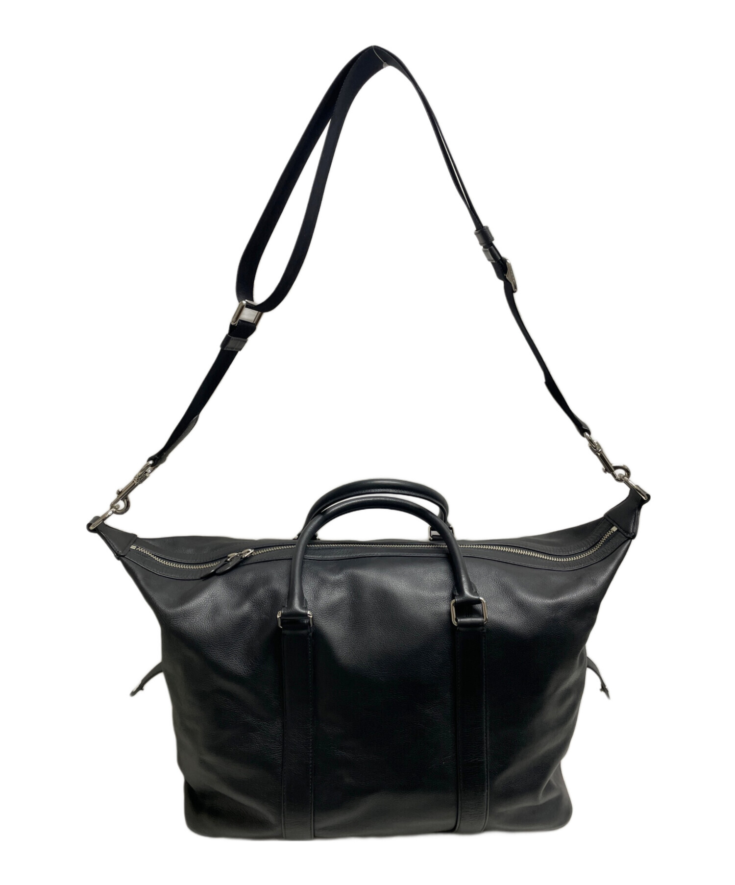 中古・古着通販】COACH (コーチ) 2WAYボストンバッグ ブラック