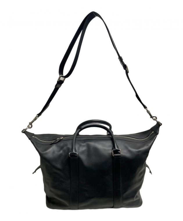 ✨美品✨COACH 2wayボストンバッグ ヴィンテージ ブラック 大容量 ロゴ 中古・古着通販】COACH (コーチ) 2WAYボストンバッグ ブラック