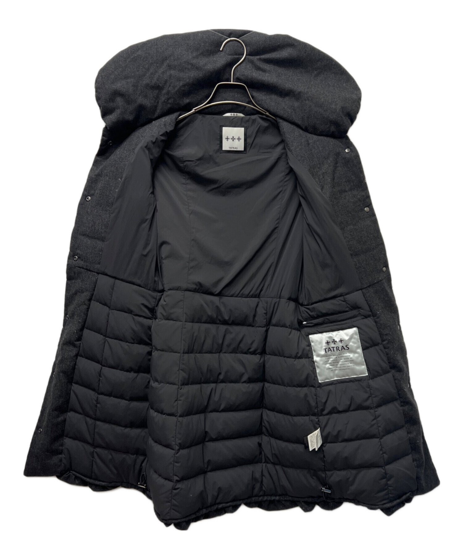 中古・古着通販】TATRAS (タトラス) プレマ ダウンコート グレー