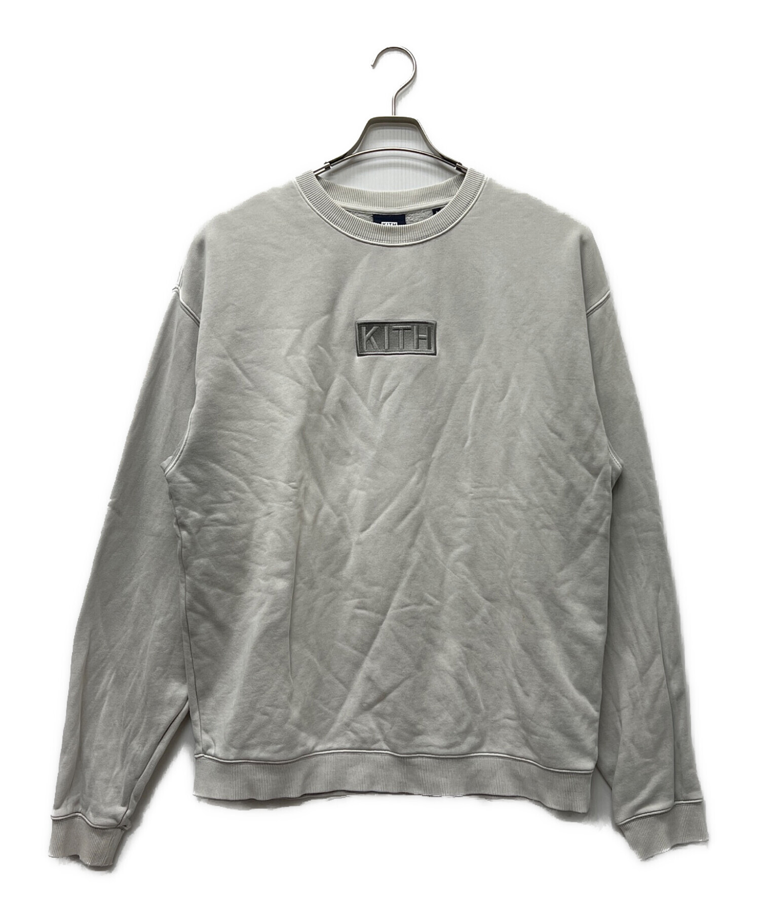 美品 KITH NEW YORK スウェット Lサイズ グレー 中古・古着通販】KITH (キス) スウェット グレー サイズ:L｜ブランド