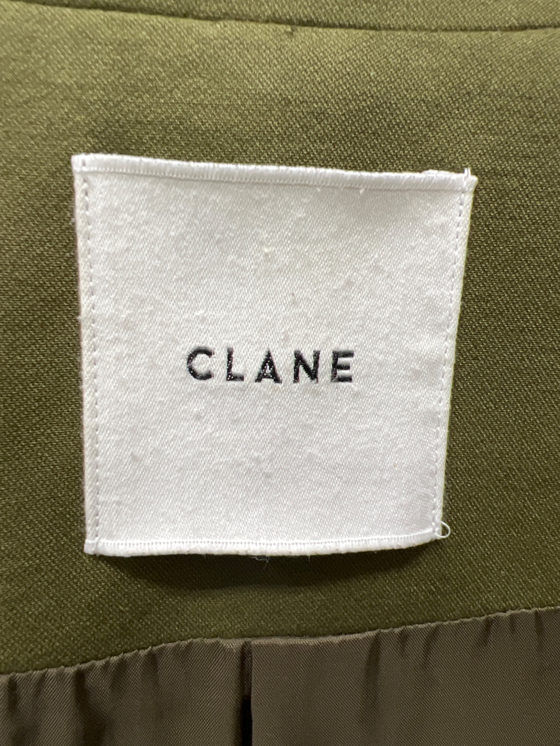 中古・古着通販】CLANE (クラネ) BOA SLEEVE MODS COAT オリーブ