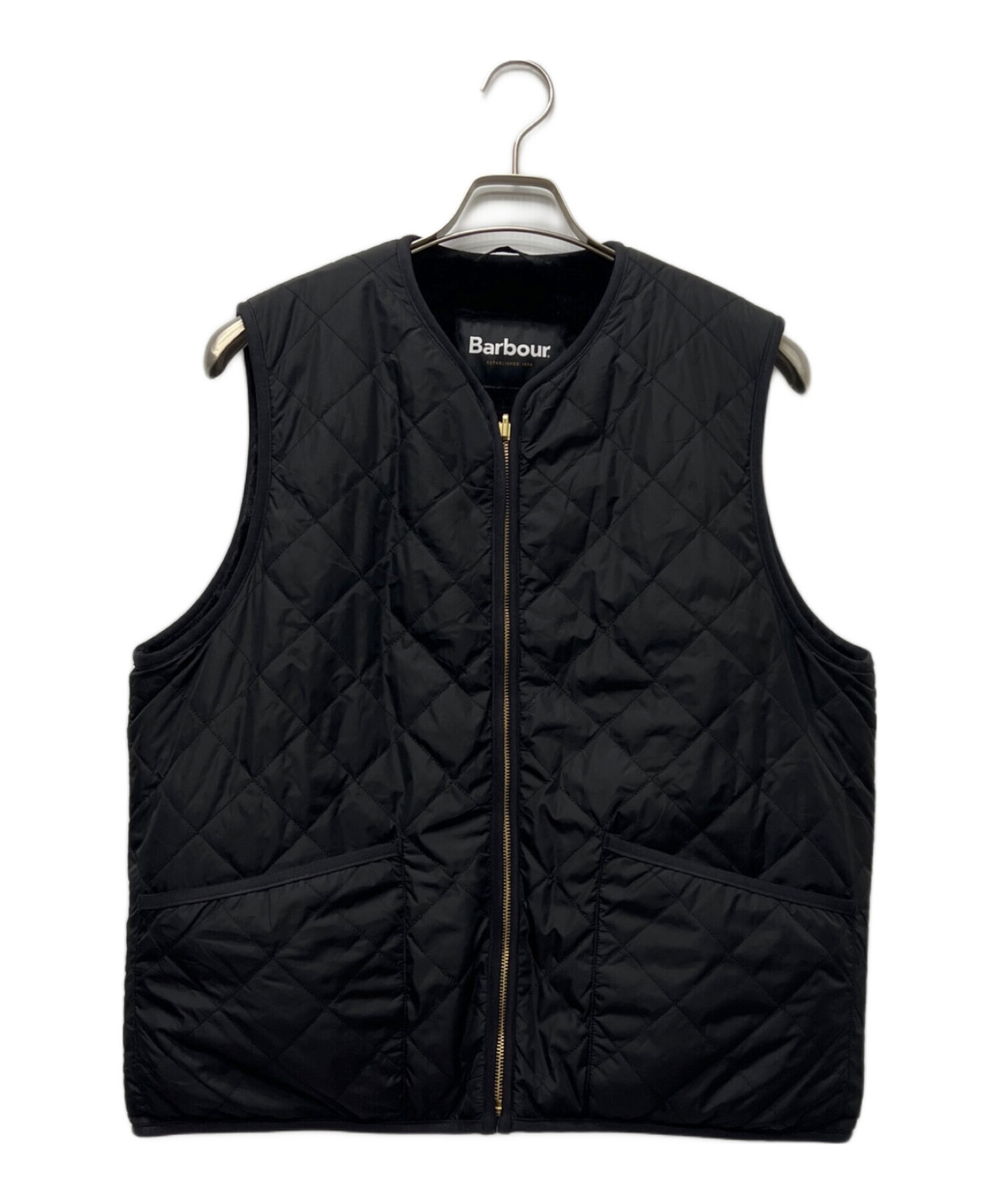 中古・古着通販】Barbour (バブアー) リバーシブルベスト ブラック