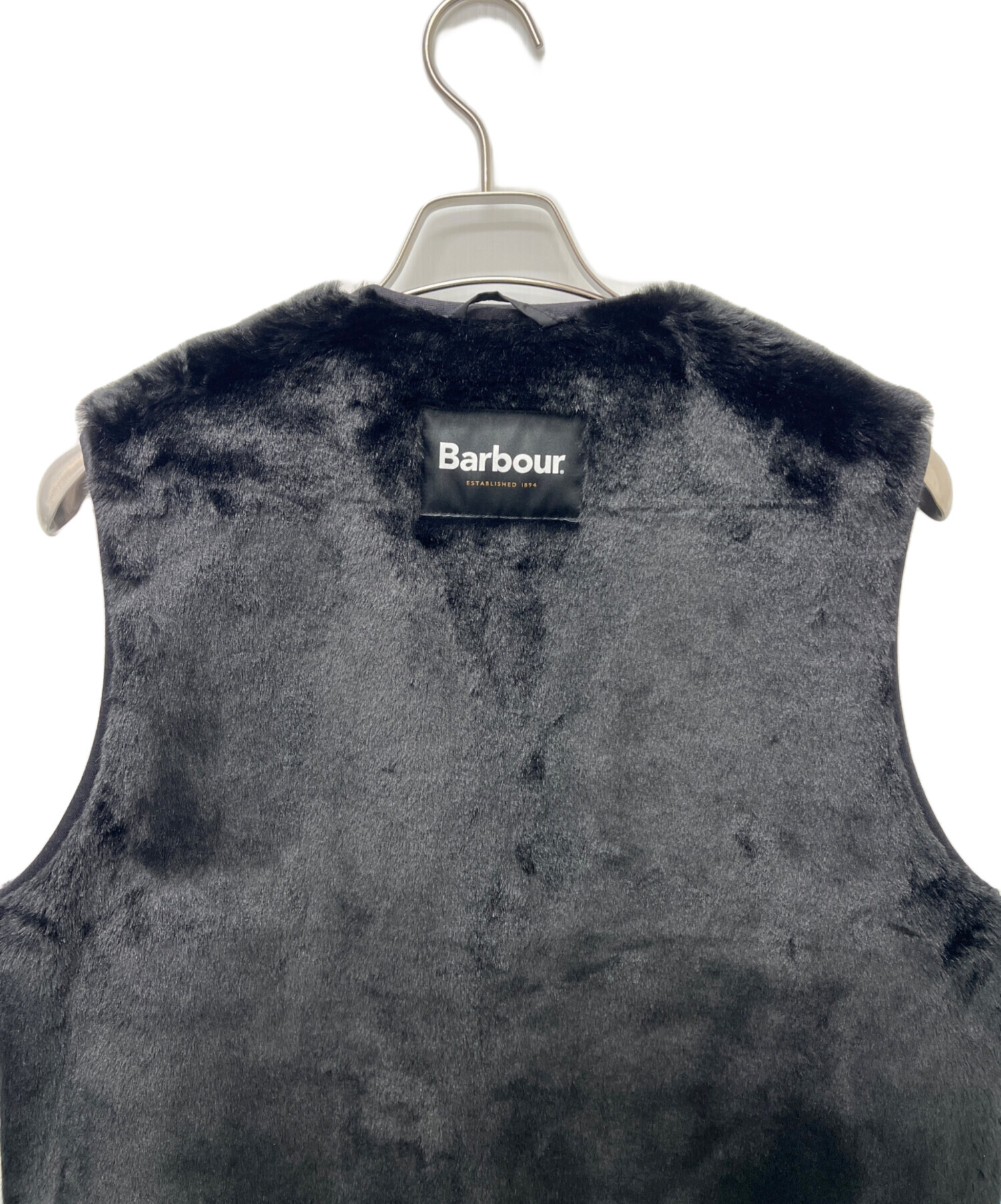 中古・古着通販】Barbour (バブアー) リバーシブルベスト ブラック