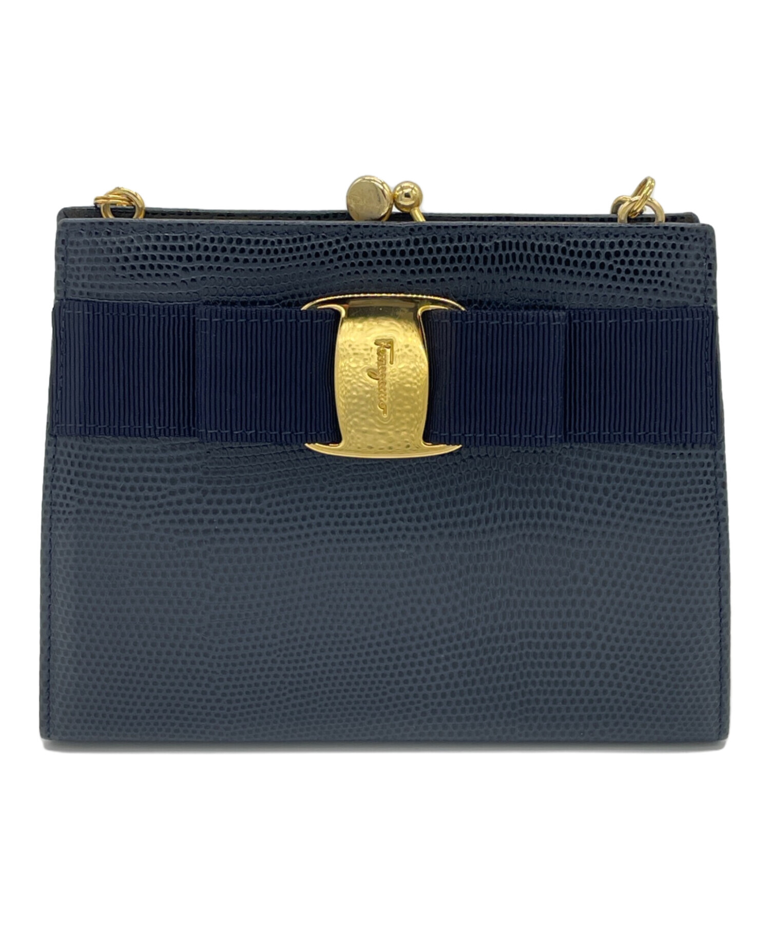 中古・古着通販】Ferragamo (フェラガモ) ヴァラリボン チェーン