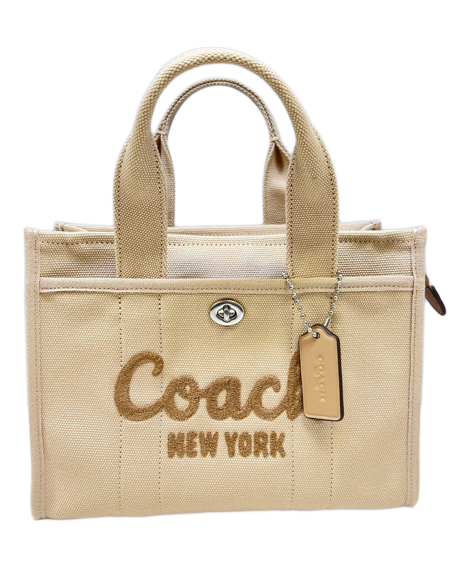 742 【新品未使用】COACHカーゴトート26 2way 中古・古着通販】COACH (コーチ) 2WAYバッグ COACH（コーチ） カーゴ