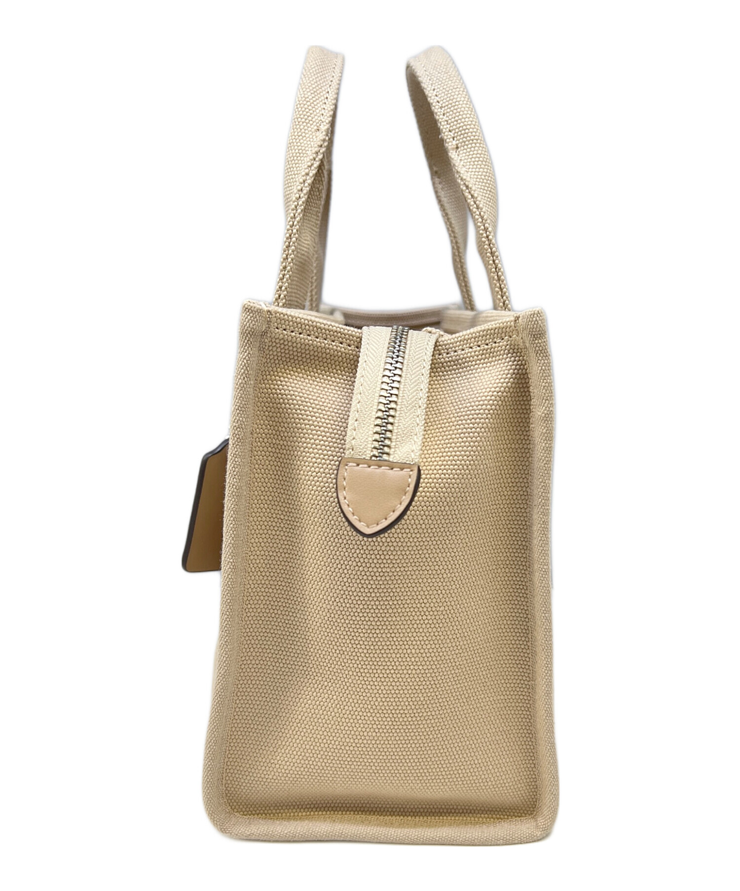 バッグ Authentic COACH Beige Leather 2way bag 中古・古着通販】COACH (コーチ) 2WAYバッグ COACH（コーチ） カーゴ