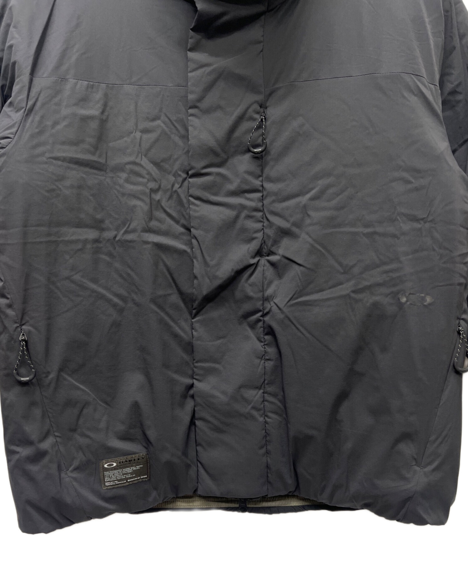 オークリースカル アイディアリー ハイブリッド パフ ジャケットMブラック中古品 中古・古着通販】OAKLEY (オークリー) FGL Puffer Ins Jacket 4.7