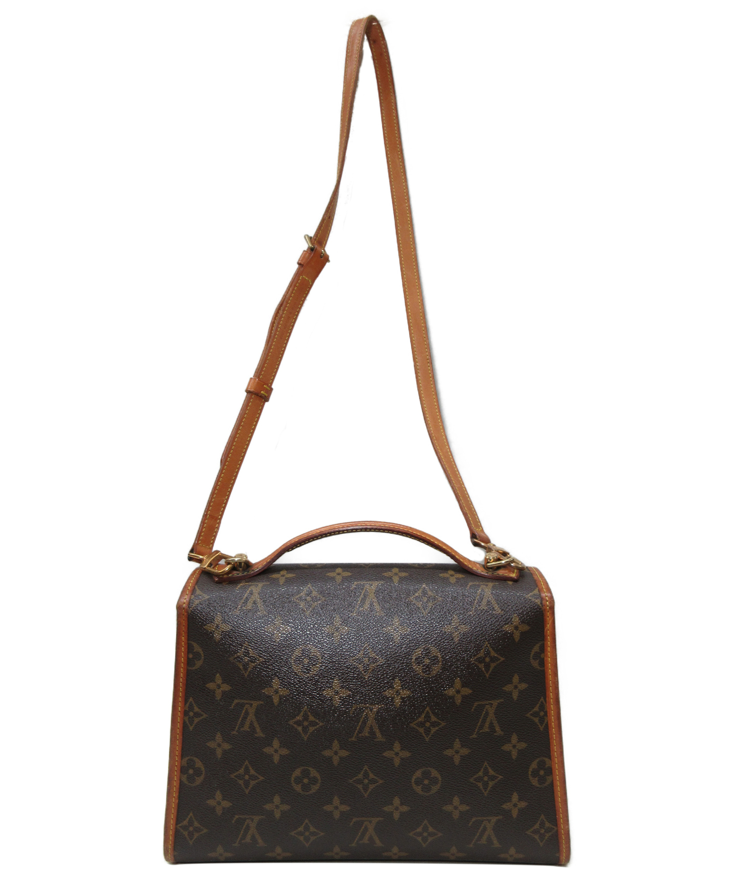 中古・古着通販】LOUIS VUITTON (ルイヴィトン) ベルエア ブラウン