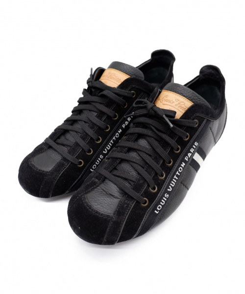 LOUIS VUITTON スニーカー　黒 38 新品未使用 中古・古着通販】LOUIS VUITTON (ルイヴィトン) スニーカー ブラック