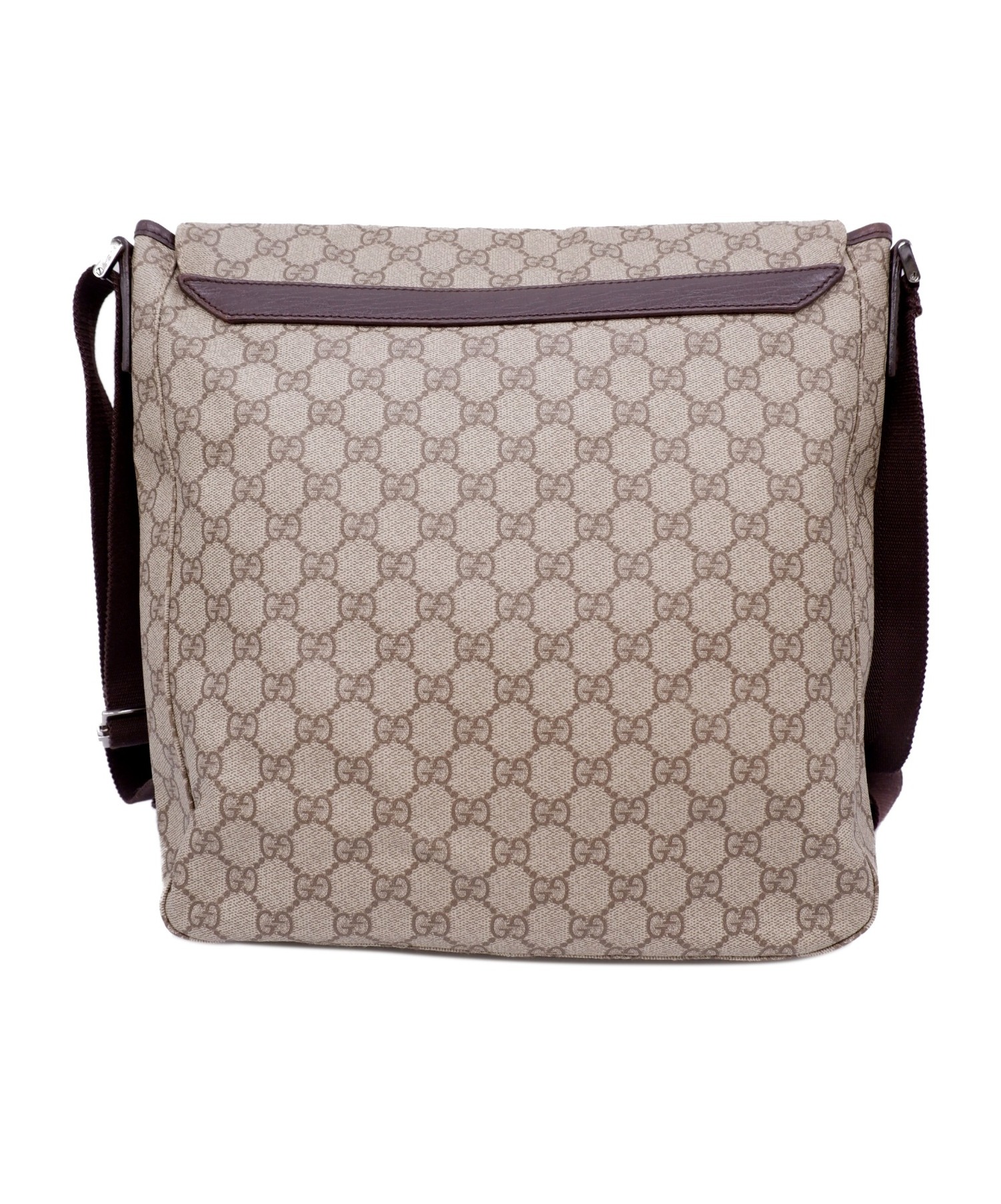 中古・古着通販】GUCCI (グッチ) メッセンジャーバッグ ベージュ GG 中古・古着通販】GUCCI (グッチ) メッセンジャーバッグ ベージュ GG