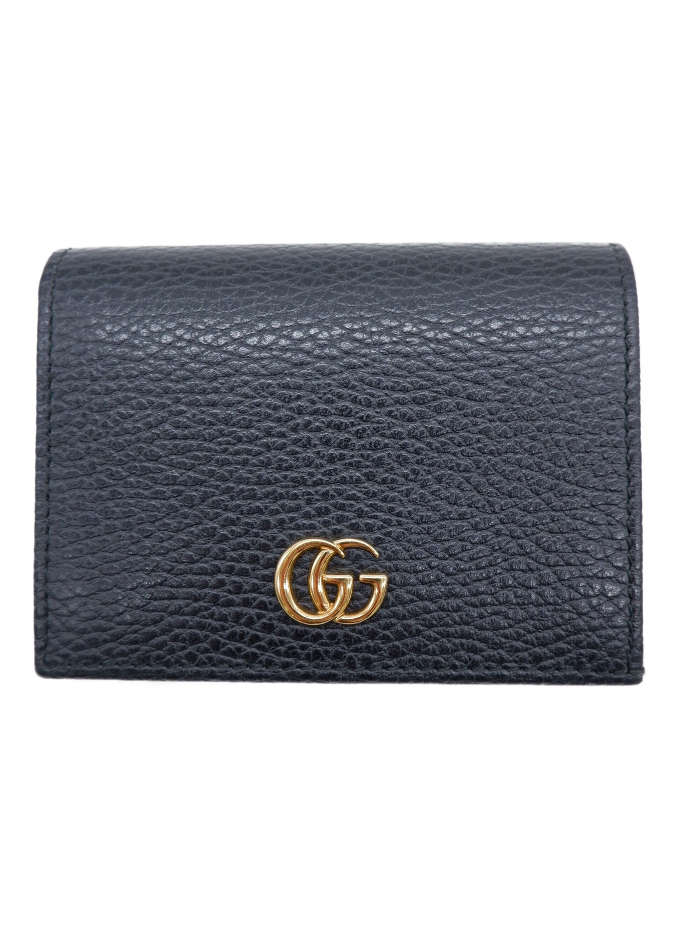 送料込み！ 未使用品 GUCCI コンパクトウォレット ブラック 281 中古・古着通販】GUCCI (グッチ) GGスモールウォレット ブラック