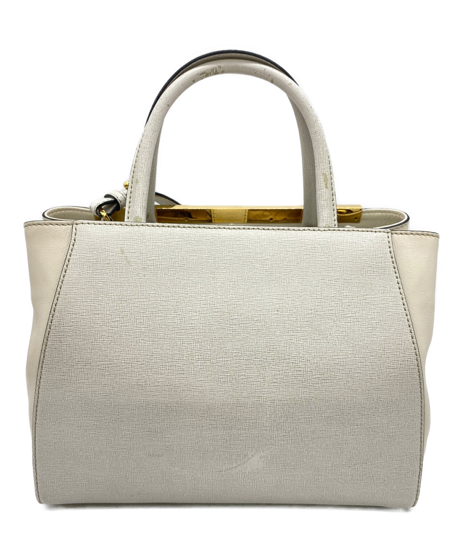 中古・古着通販】FENDI (フェンディ) ハンドバッグ ベージュ｜ブランド