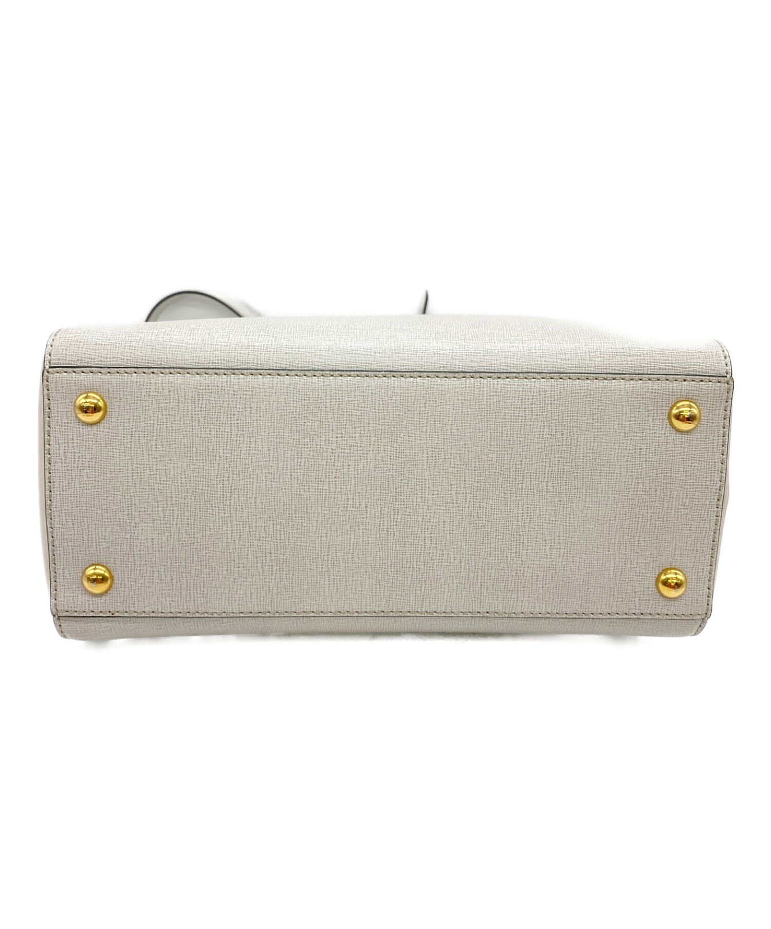 FENDIベージュ ハンドバッグ 中古・古着通販】FENDI (フェンディ) ハンドバッグ ベージュ｜ブランド