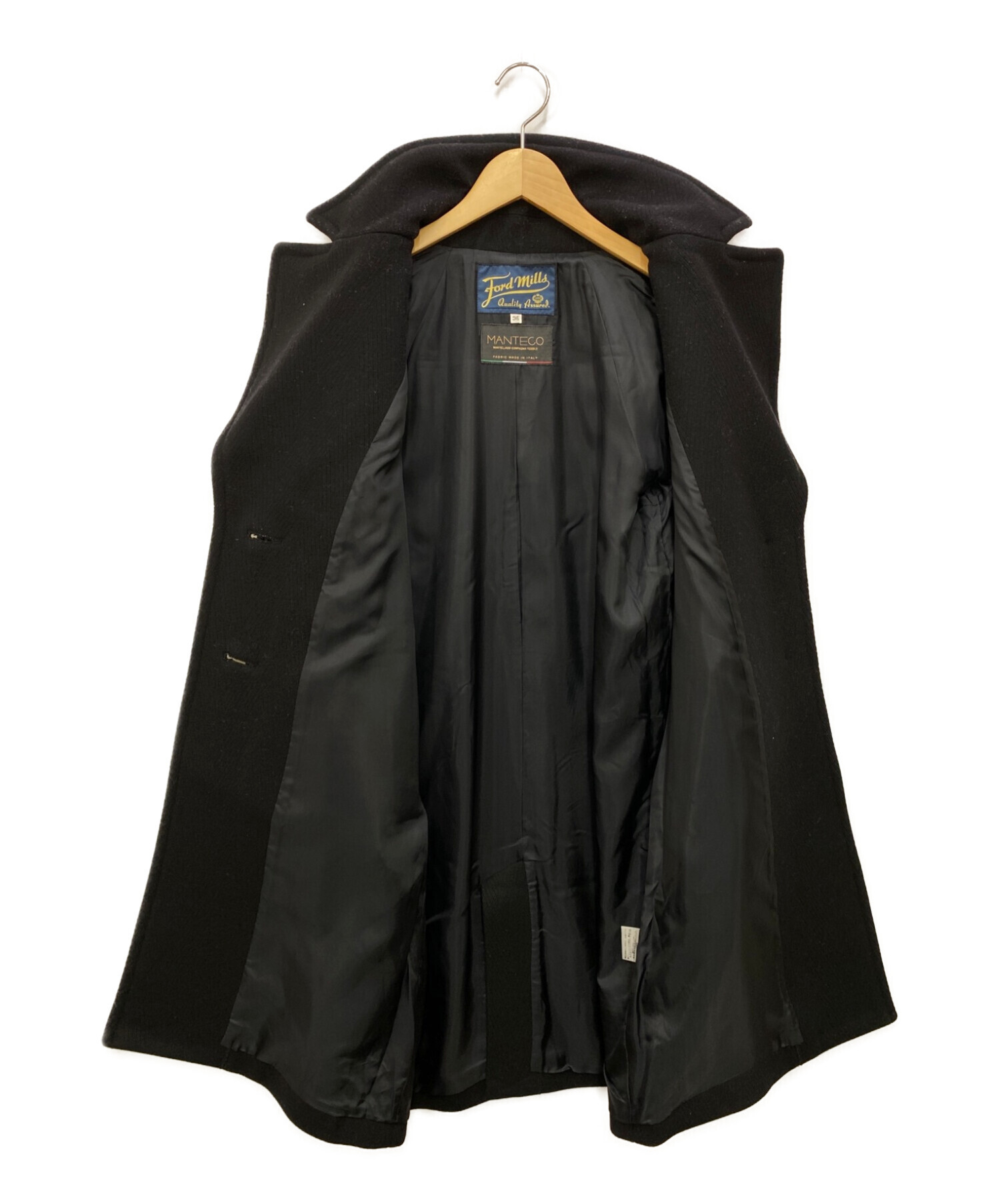 中古・古着通販】fordmills (フォードミルズ) ヘリンボーンコート 