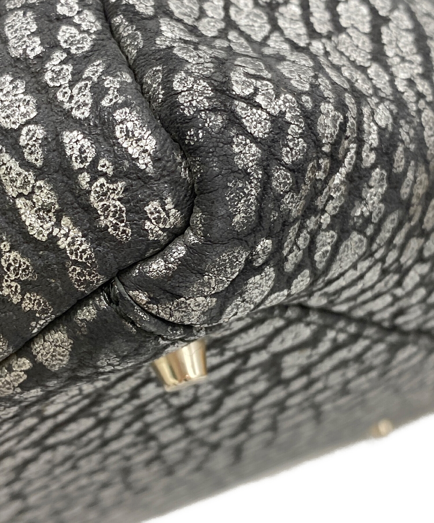 中古・古着通販】EAGLE (イーグル) ハンドバッグ ブラック｜ブランド