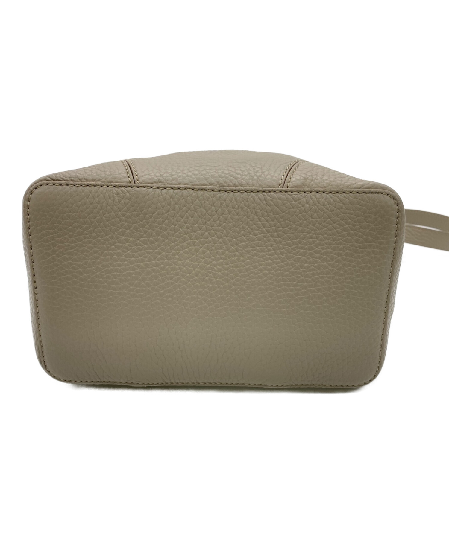 【新品未使用タグ付】FURLA PELLE ショルダーバッグ　ベージュ　本革 中古・古着通販】FURLA (フルラ) ショルダーバッグ ベージュ｜ブランド