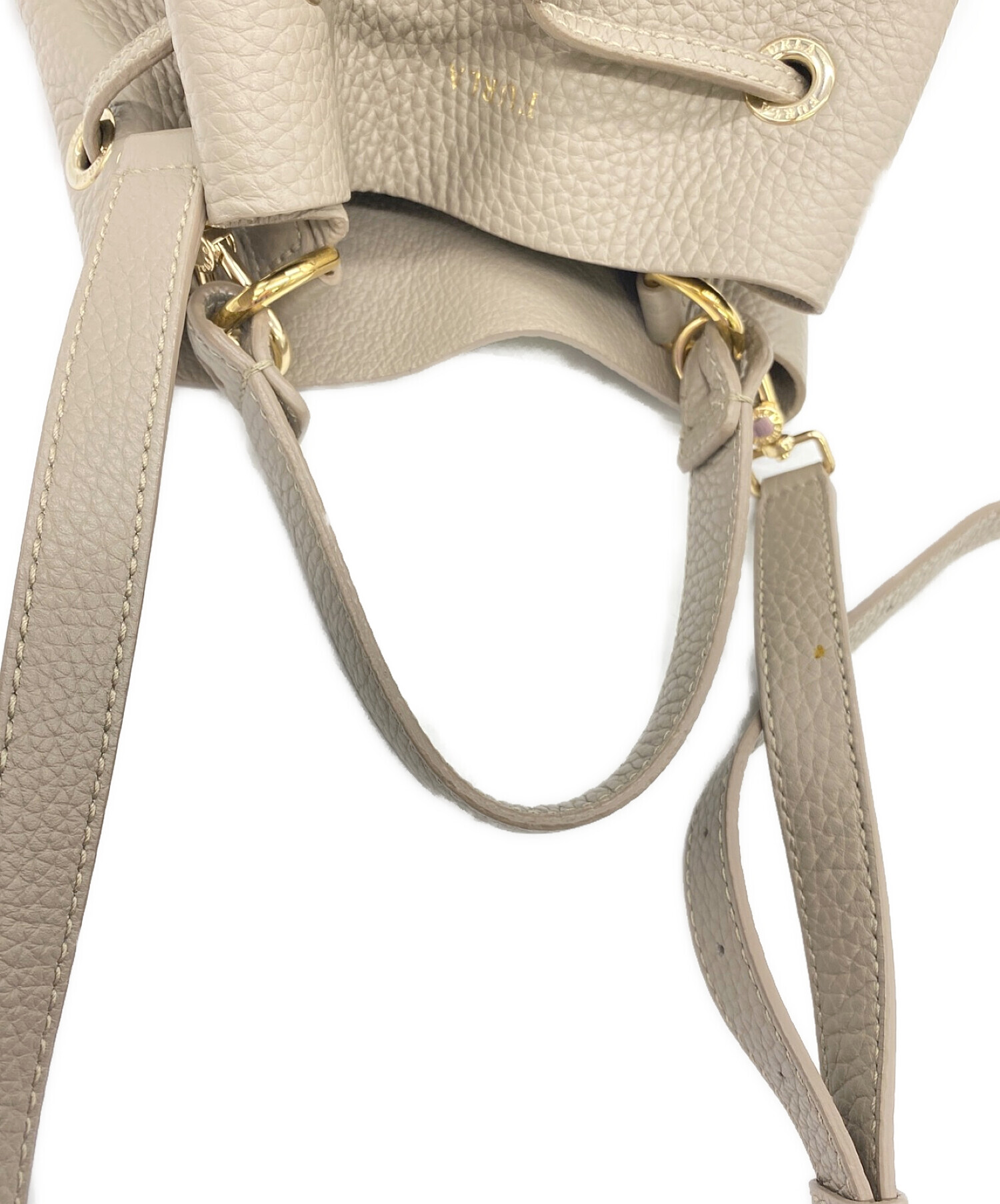 中古・古着通販】FURLA (フルラ) ショルダーバッグ ベージュ｜ブランド 