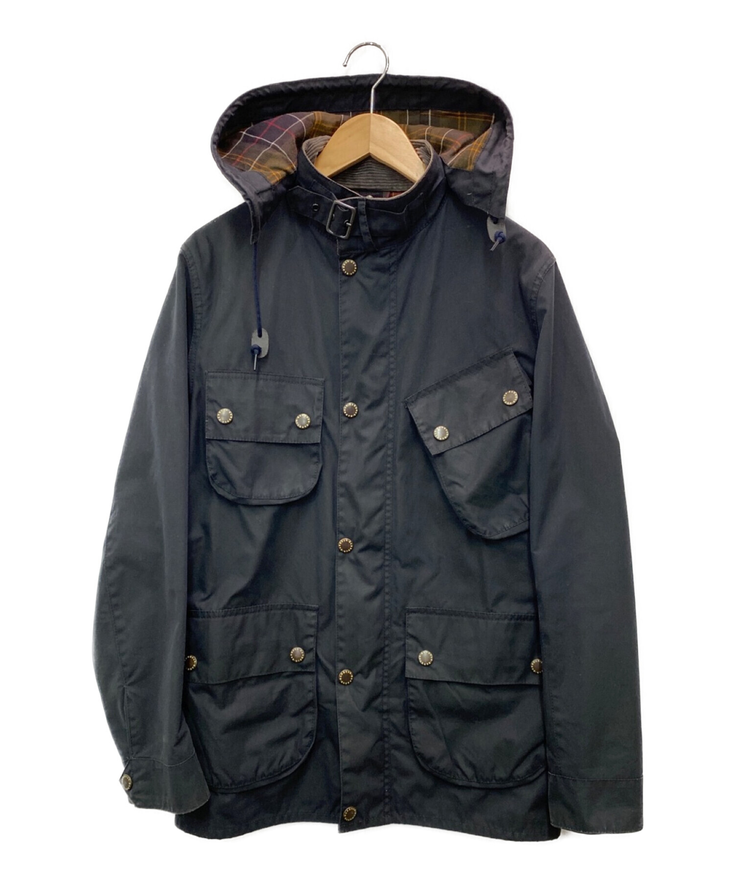 barbour international オイルドジャケット　38 中古・古着通販】Barbour (バブアー) オイルドジャケット ブラック