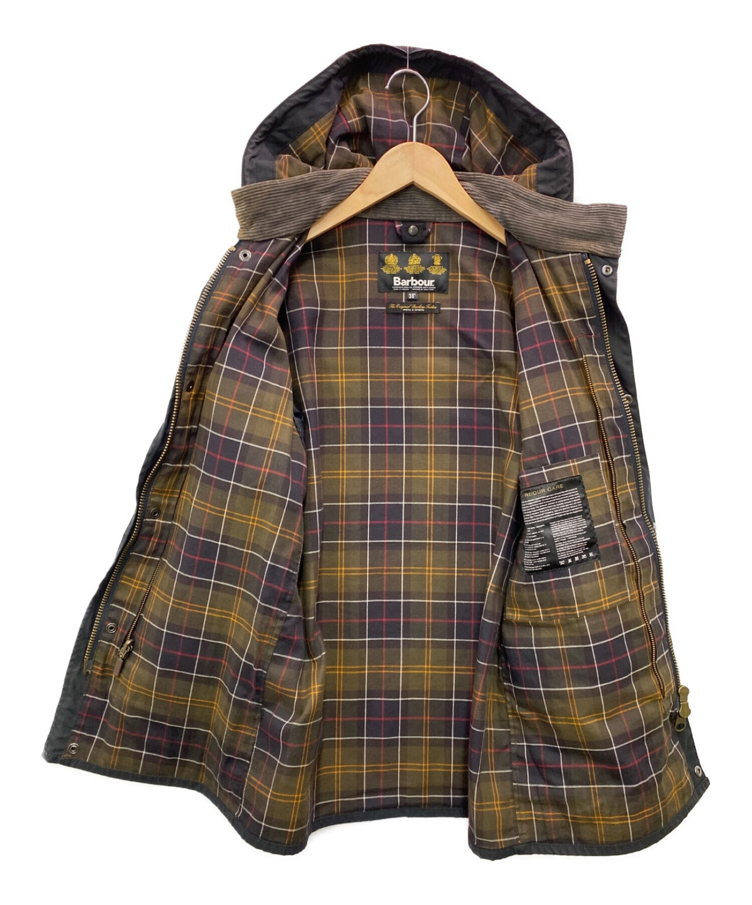中古・古着通販】Barbour (バブアー) オイルドジャケット ブラック