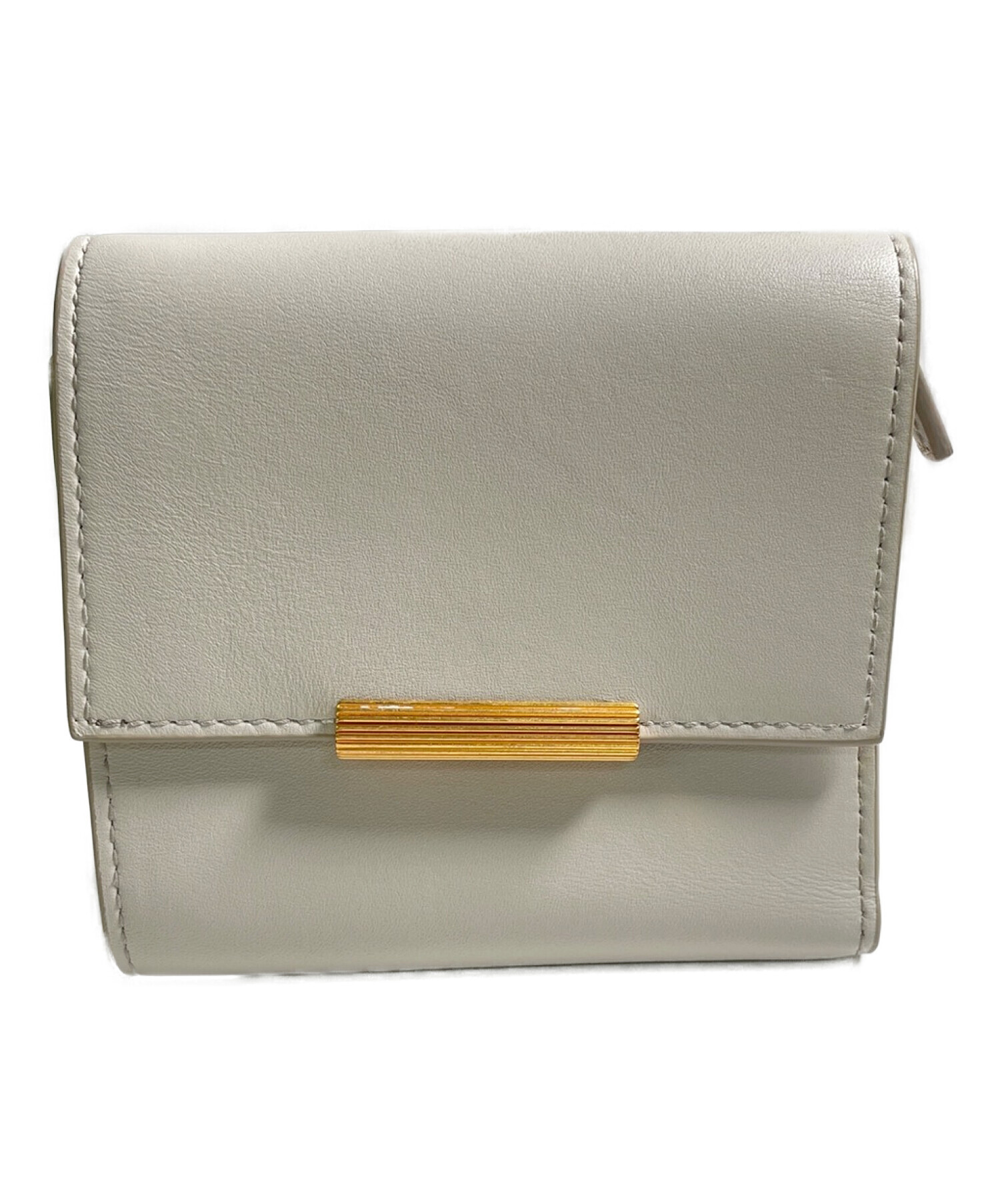 BOTTEGA VENETA ボッテガベージュ 三つ折り財布