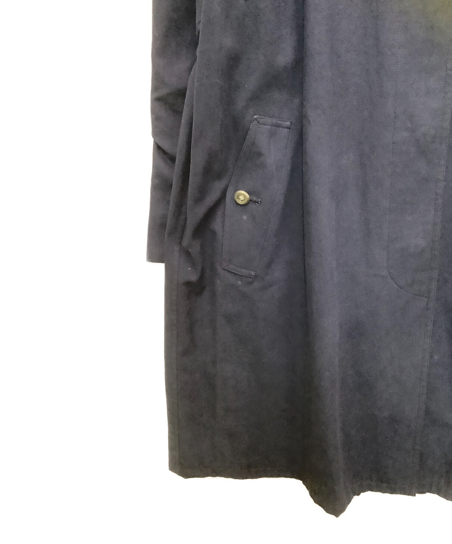 240107 ファッション Burberrys ステンカラーコート グレー FREEサイズ