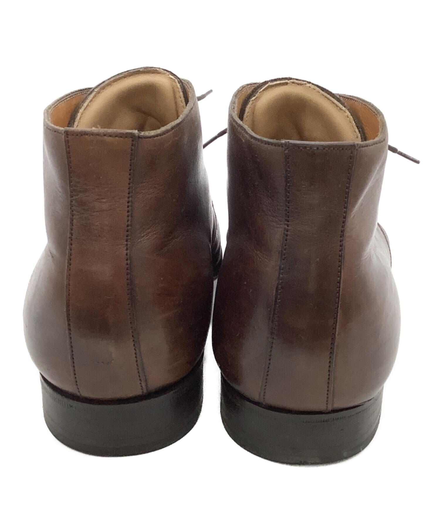 AUBERCY×ISETAN別注品チャッカー7/40 茶ツリー付別注品 2025年最新】