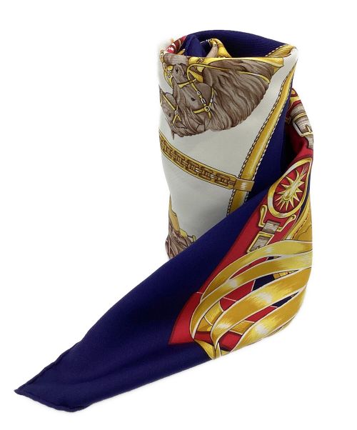 中古・古着通販】HERMES (エルメス) カレ90 CHEVAUX DE TRAIT