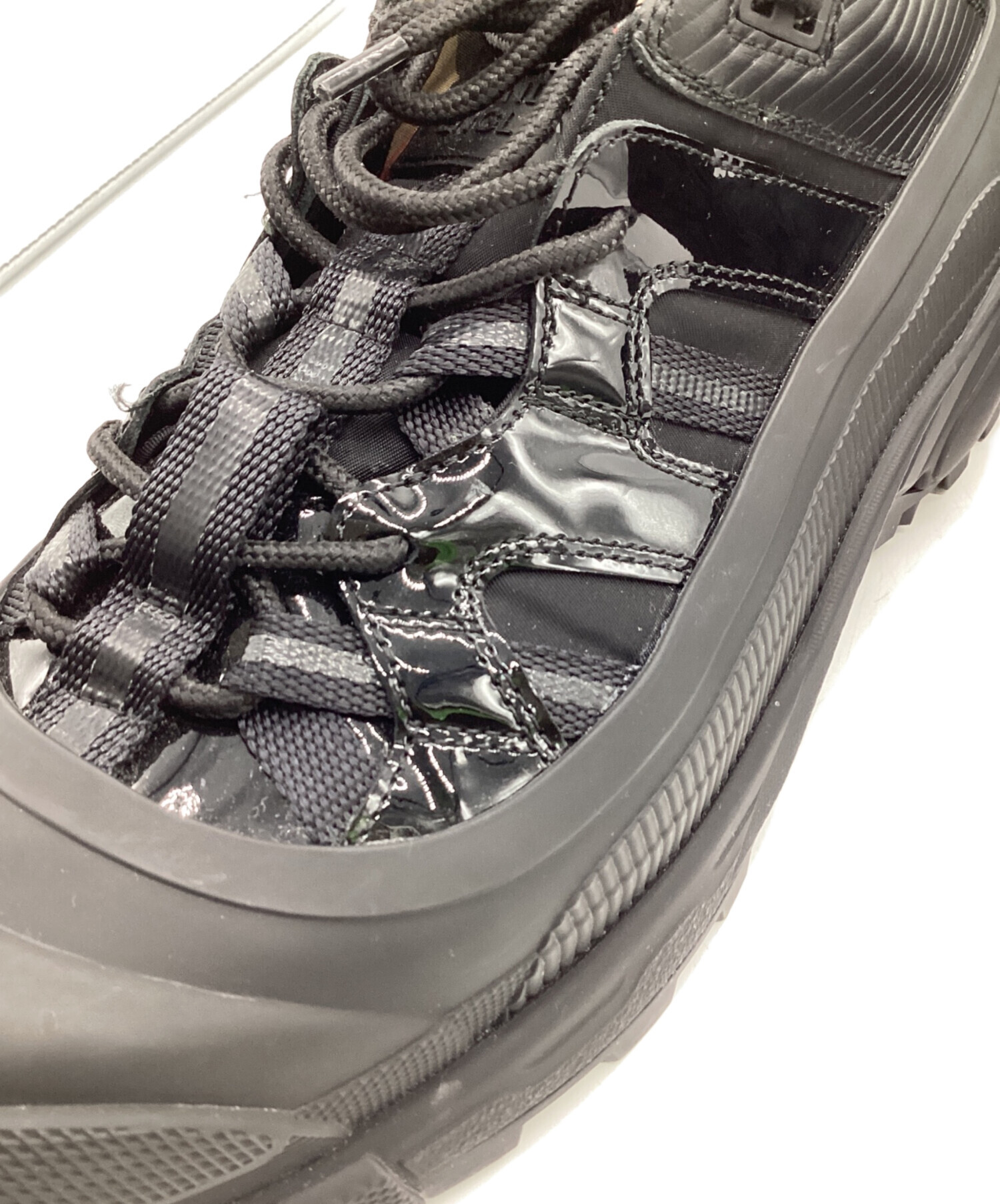未使用保管品 BURBERRY スニーカー24EEcm ブラック 中古・古着通販】BURBERRY (バーバリー) スニーカー ブラック サイズ
