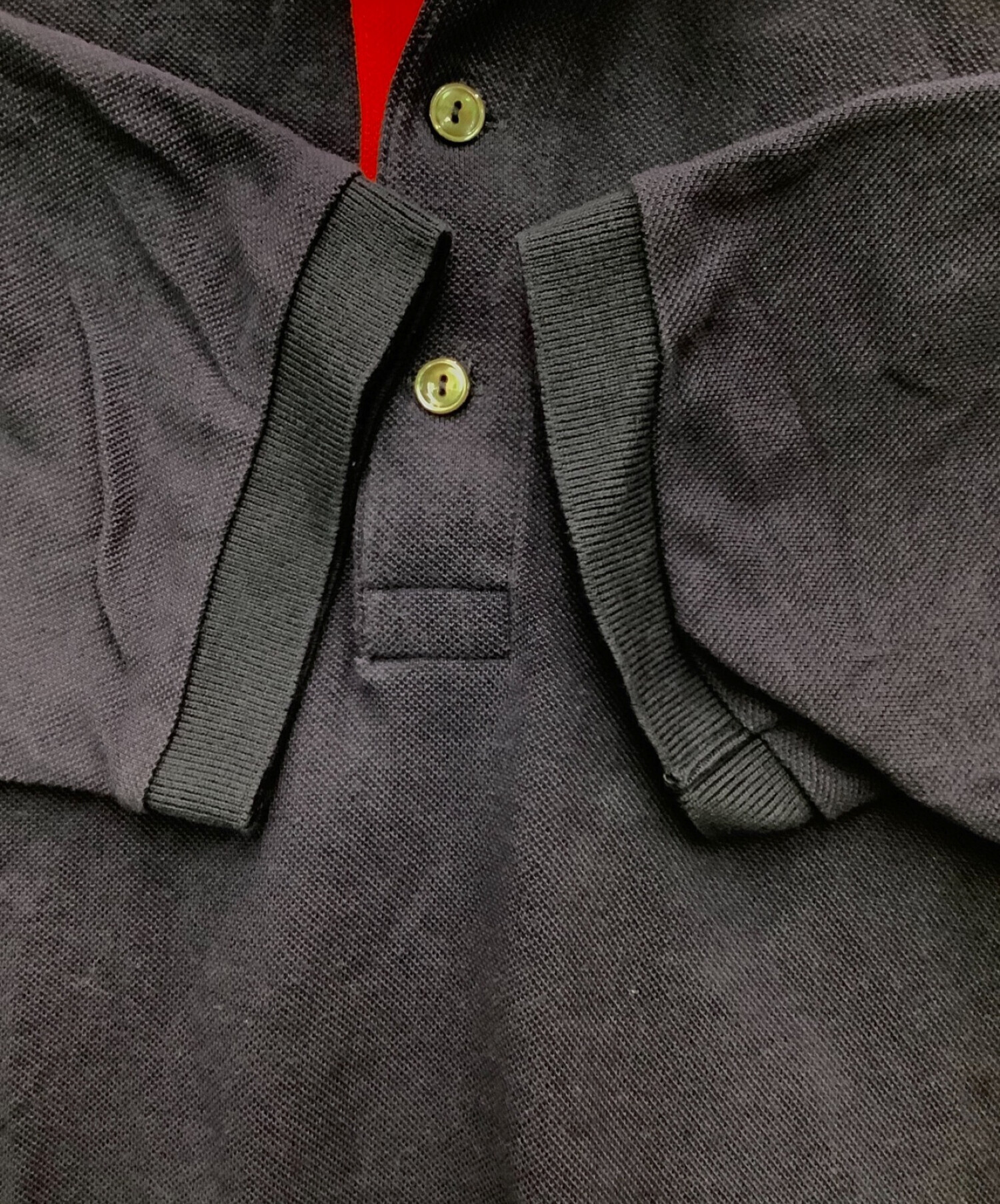 フレラコ　未使用Lacoste ネイビー ポロシャツ サイズ3 中古・古着通販】LACOSTE (ラコステ) ポロシャツ ネイビー サイズ:3