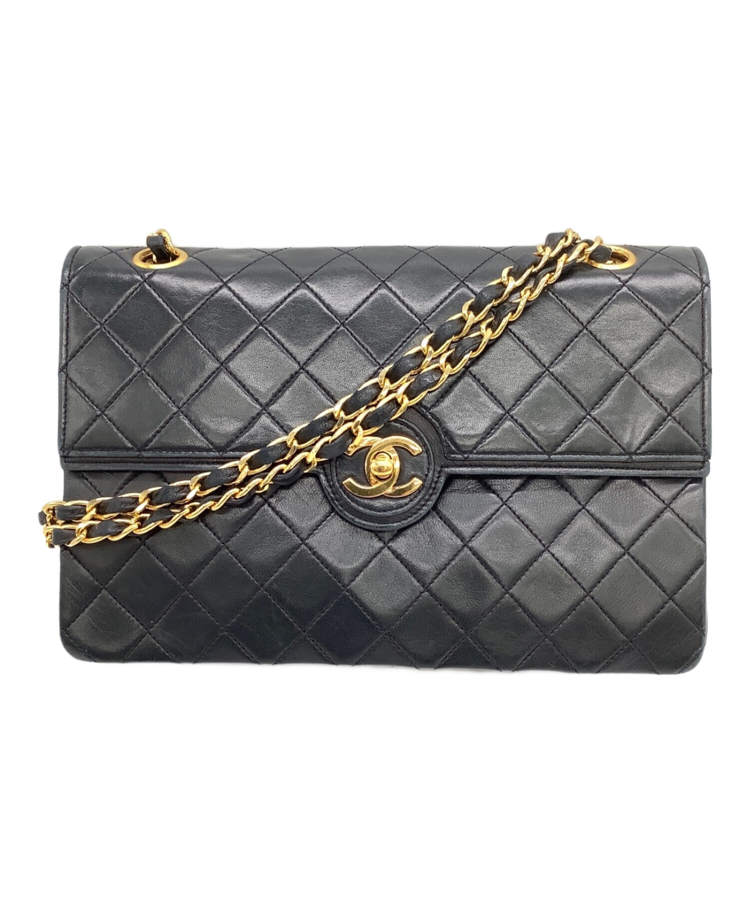 シャネル CHANEL ダブルチェーンショルダー チェーンショルダーバッグ 