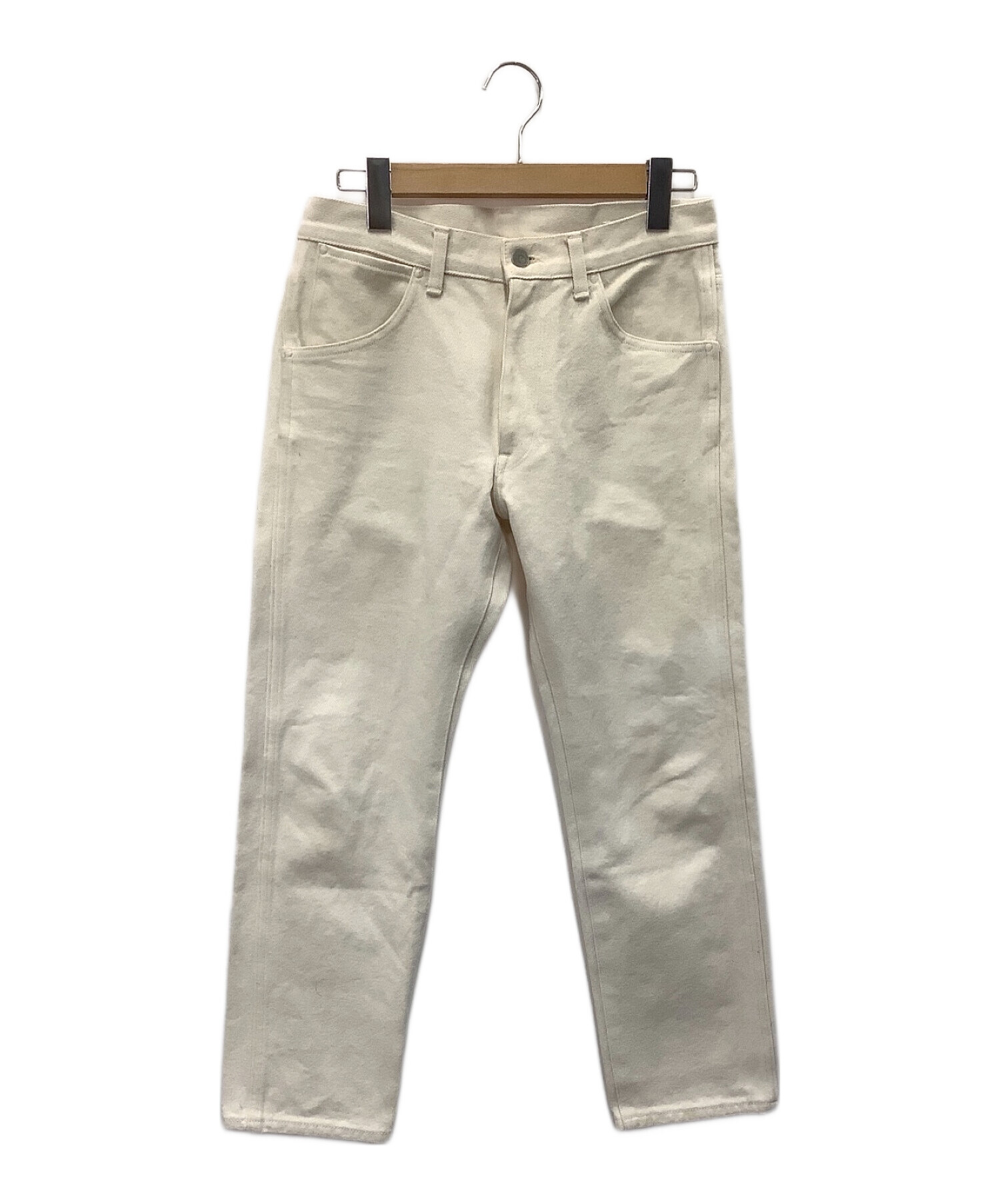 COMOLI コモリ　ベージュパンツ　汚れあり　格安 中古・古着通販】COMOLI (コモリ) ストレートパンツ ベージュ サイズ
