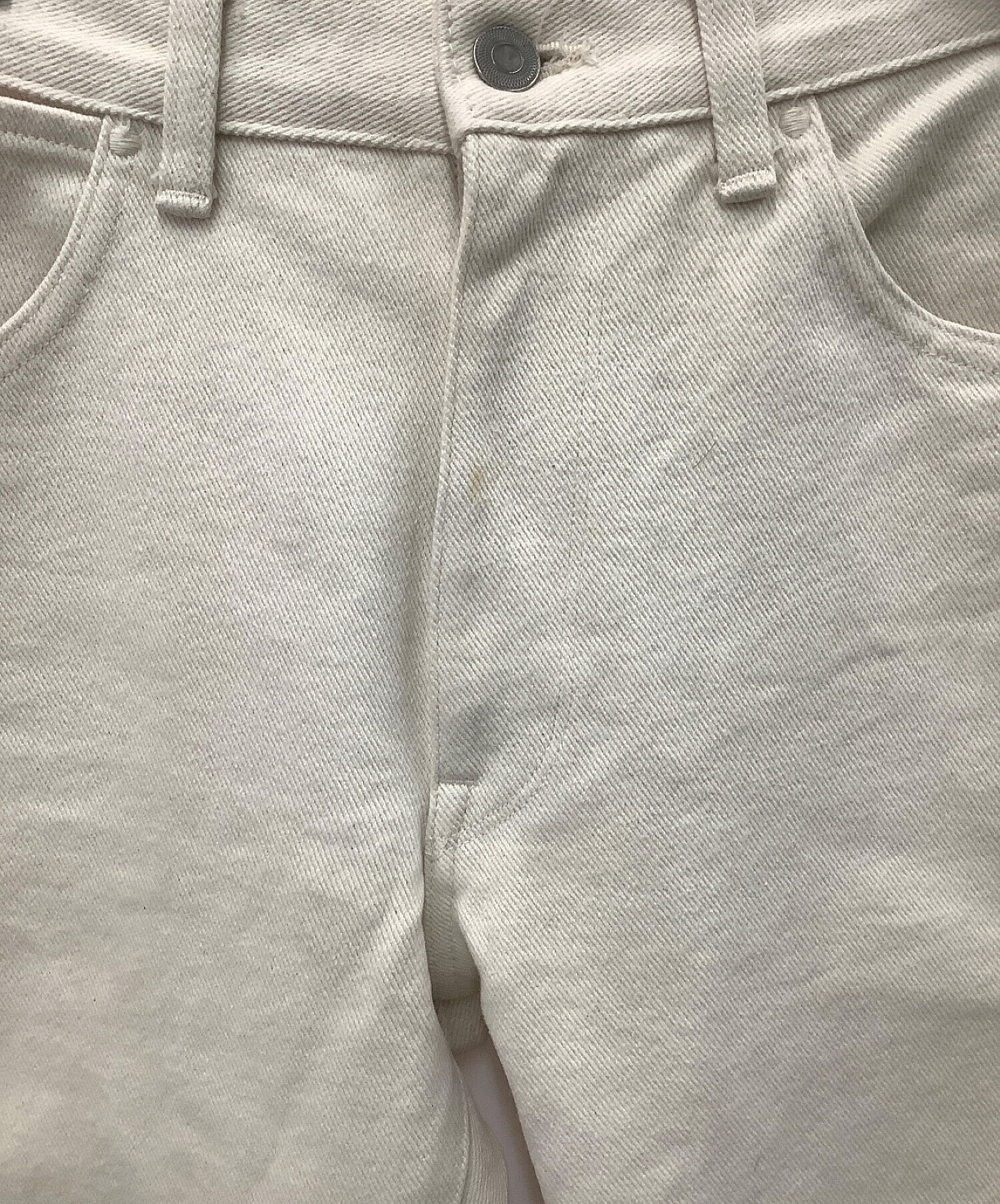 中古・古着通販】COMOLI (コモリ) ストレートパンツ ベージュ サイズ