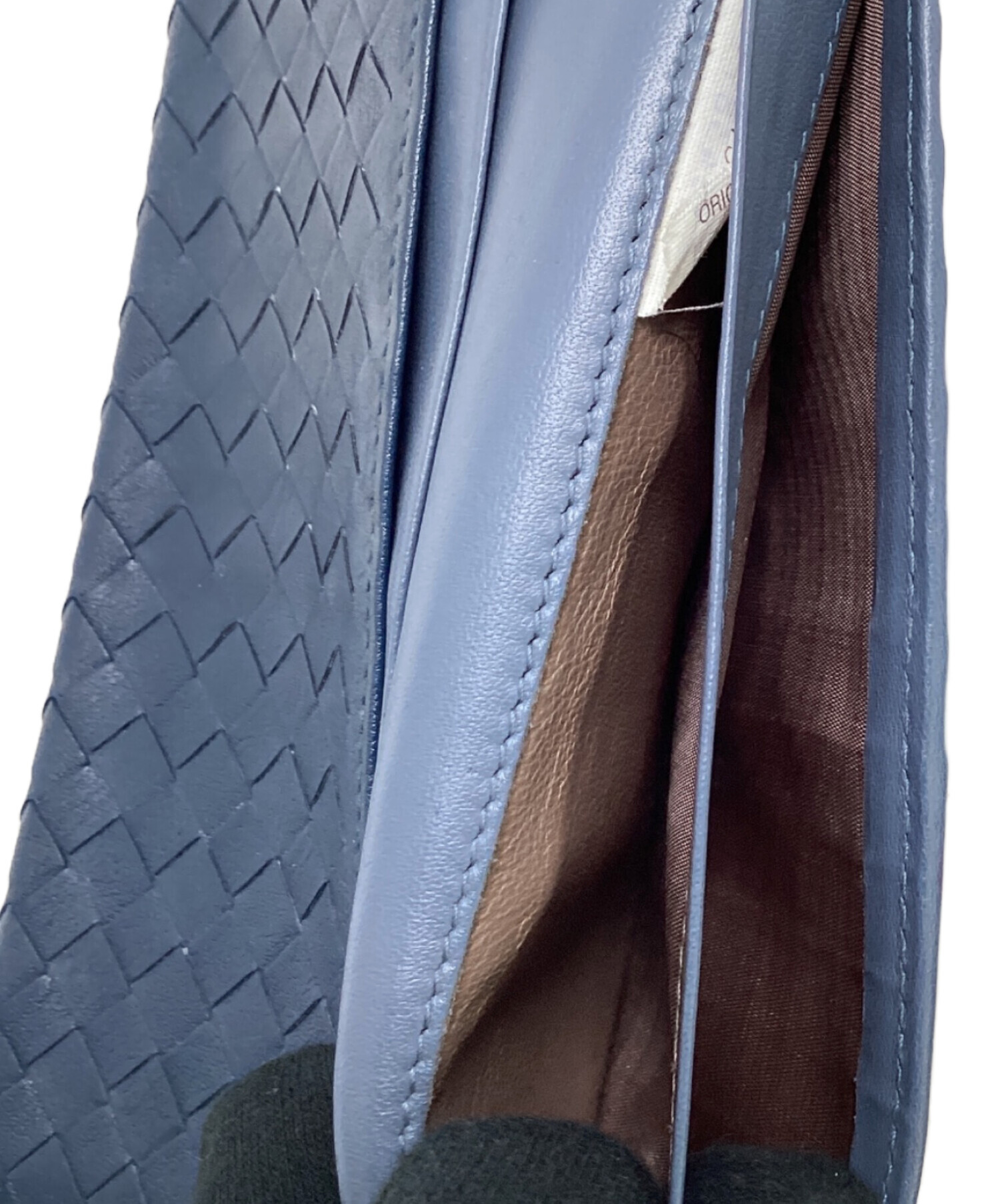 新品未使用✨BOTTEGA VENETA イントレチャート　ロングウォレット BOTTEGA VENETA】ボッテガヴェネタ『イントレチャート ポケット