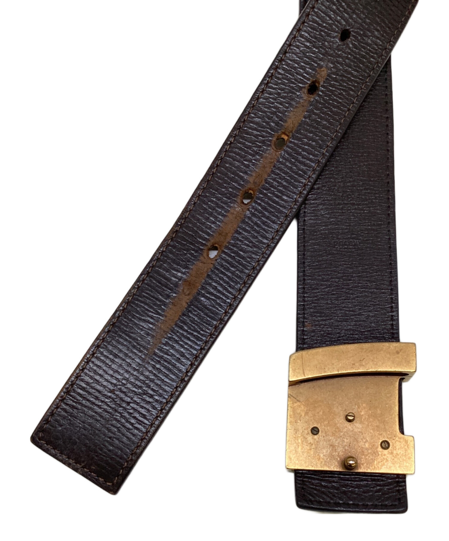 中古・古着通販】LOUIS VUITTON (ルイ ヴィトン) サンチュール LV