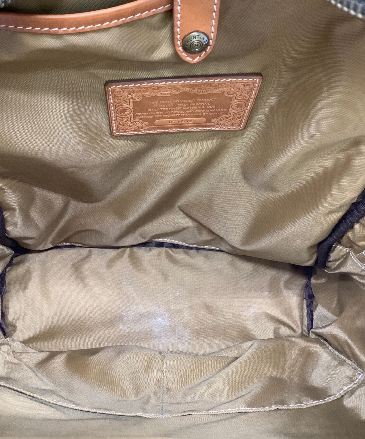 中古・古着通販】HUNTING WORLD (ハンティングワールド) リュック