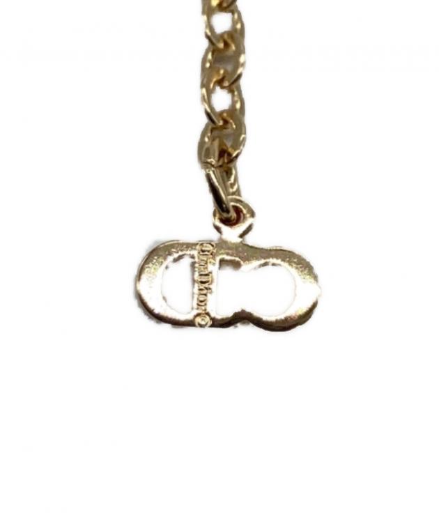 極美品⭐︎希少⭐︎クリスチャンディオール ゴールド ロゴ ヴィンテージ ネックレス 中古・古着通販】Christian Dior (クリスチャン ディオール) ロゴ