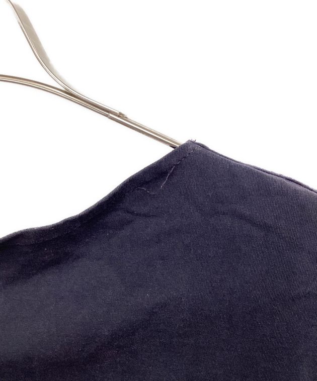 中古・古着通販】COMOLI (コモリ) ボートネック長袖シャツ ネイビー