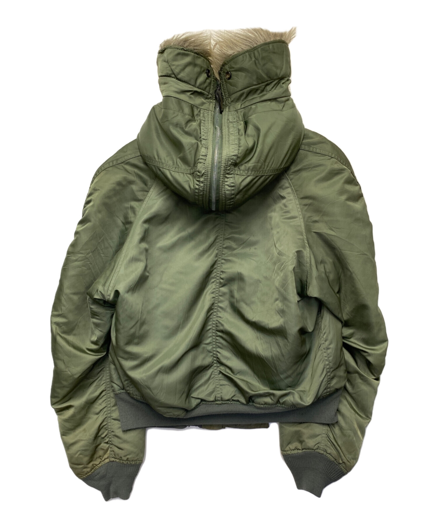 中古・古着通販】ALPHA (アルファ) N-2Bジャケット グリーン サイズ:L