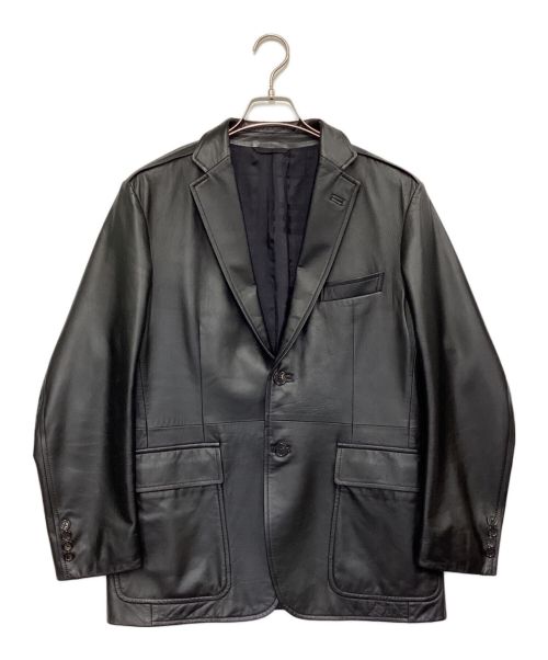 バーバリーBurberryレザージャケットbalenciaga diorサリバン 中古・古着通販】BURBERRY LONDON (バーバリーロンドン) レザー