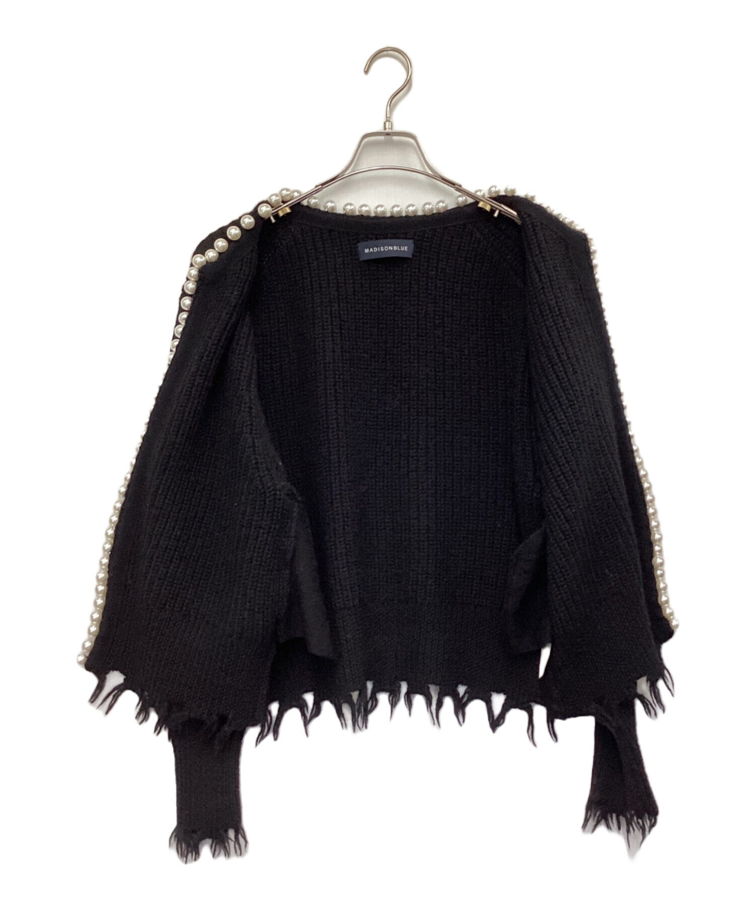 madison blue パール　ダメージ　カーディガン PEARL DAMAGE CARDIGAN受注販売のお知らせ | MADISONBLUE Official