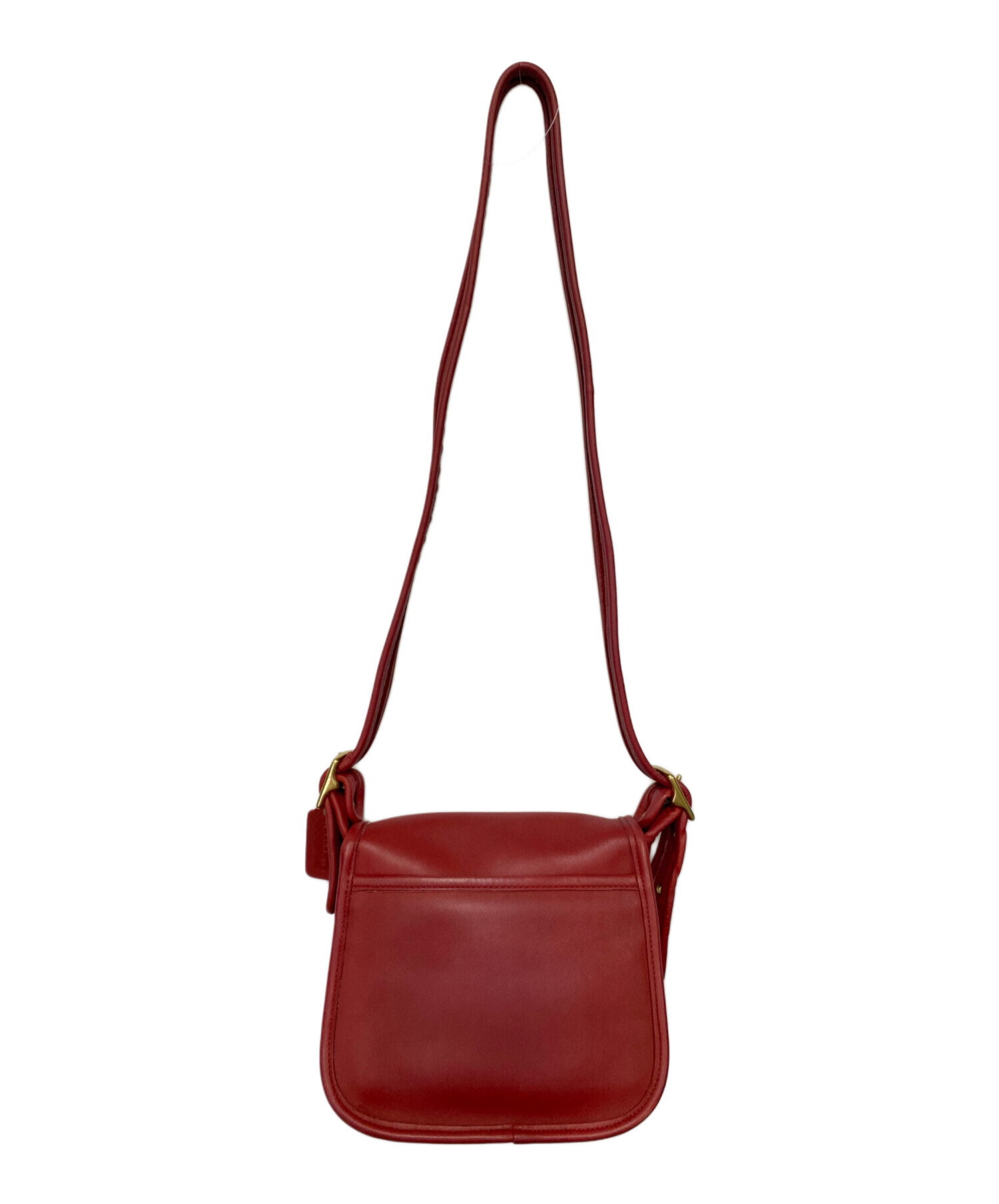 中古・古着通販】COACH (コーチ) ショルダーバッグ レッド｜ブランド