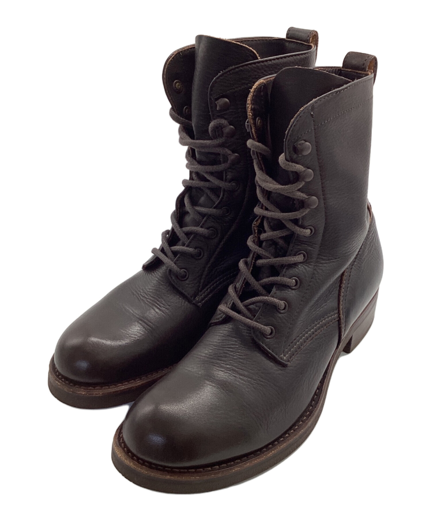 中古・古着通販】MR.OLIVE (ミスターオリーブ) LACE UP LOGGER BOOTS